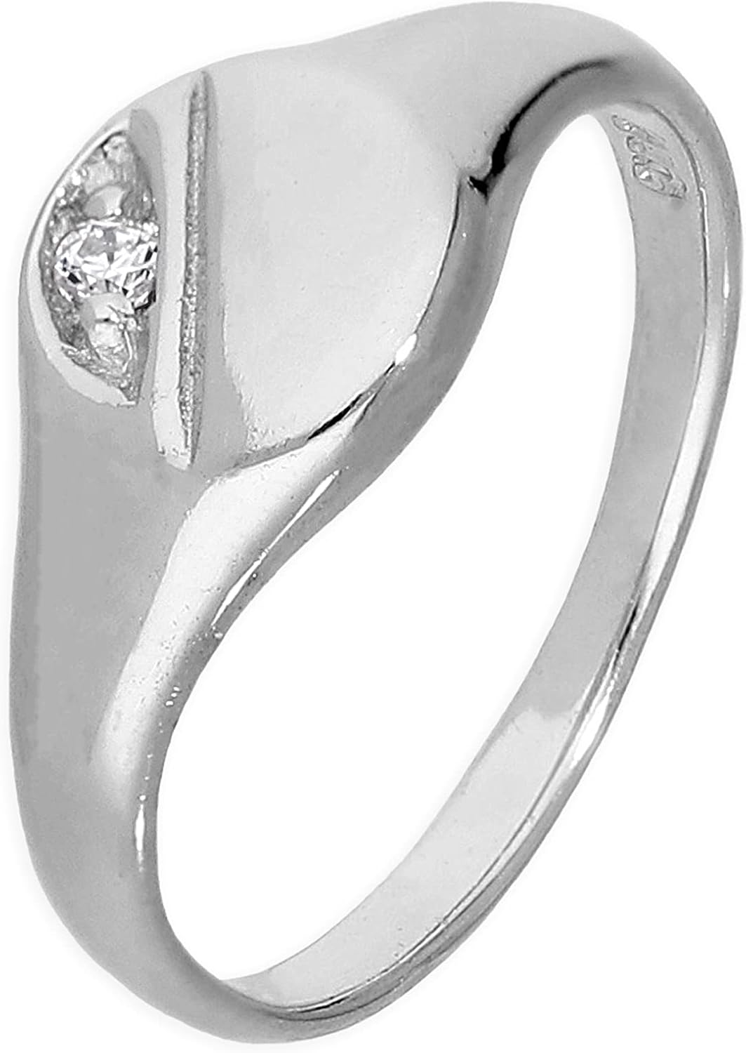 Bague Chevaliere Ronde Pour