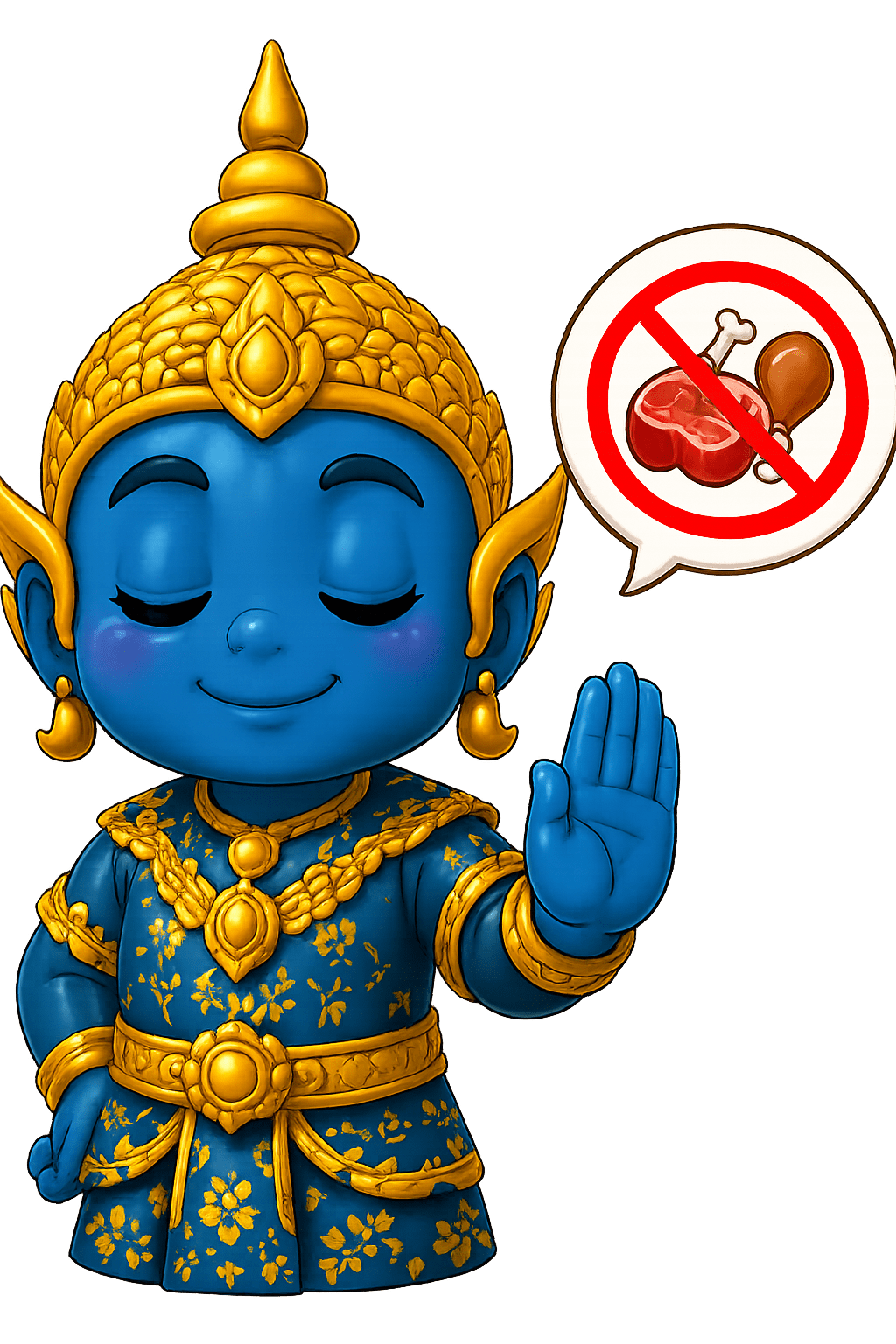 No beef Thai phrase