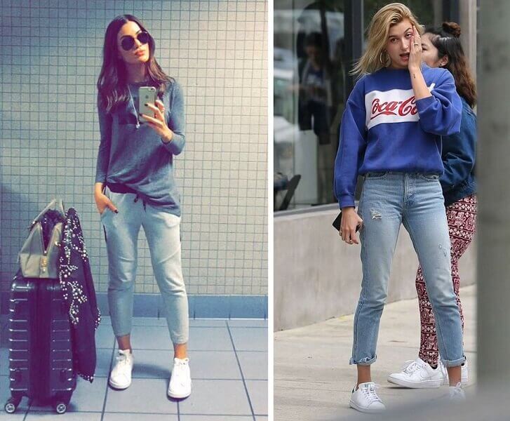 Looks comfy combinam com tenis tricot rio de luz
