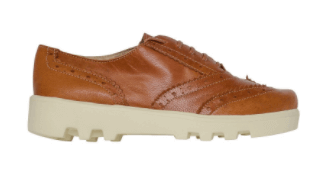 Oxford Brogue Tratorado Marrom