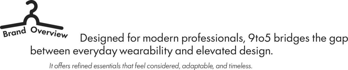 Brand Overview Text
