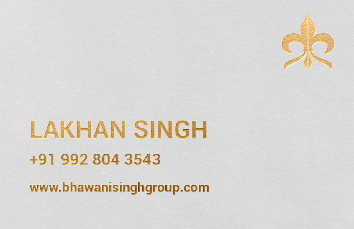 Bhawani Singh Group mockup mobile
