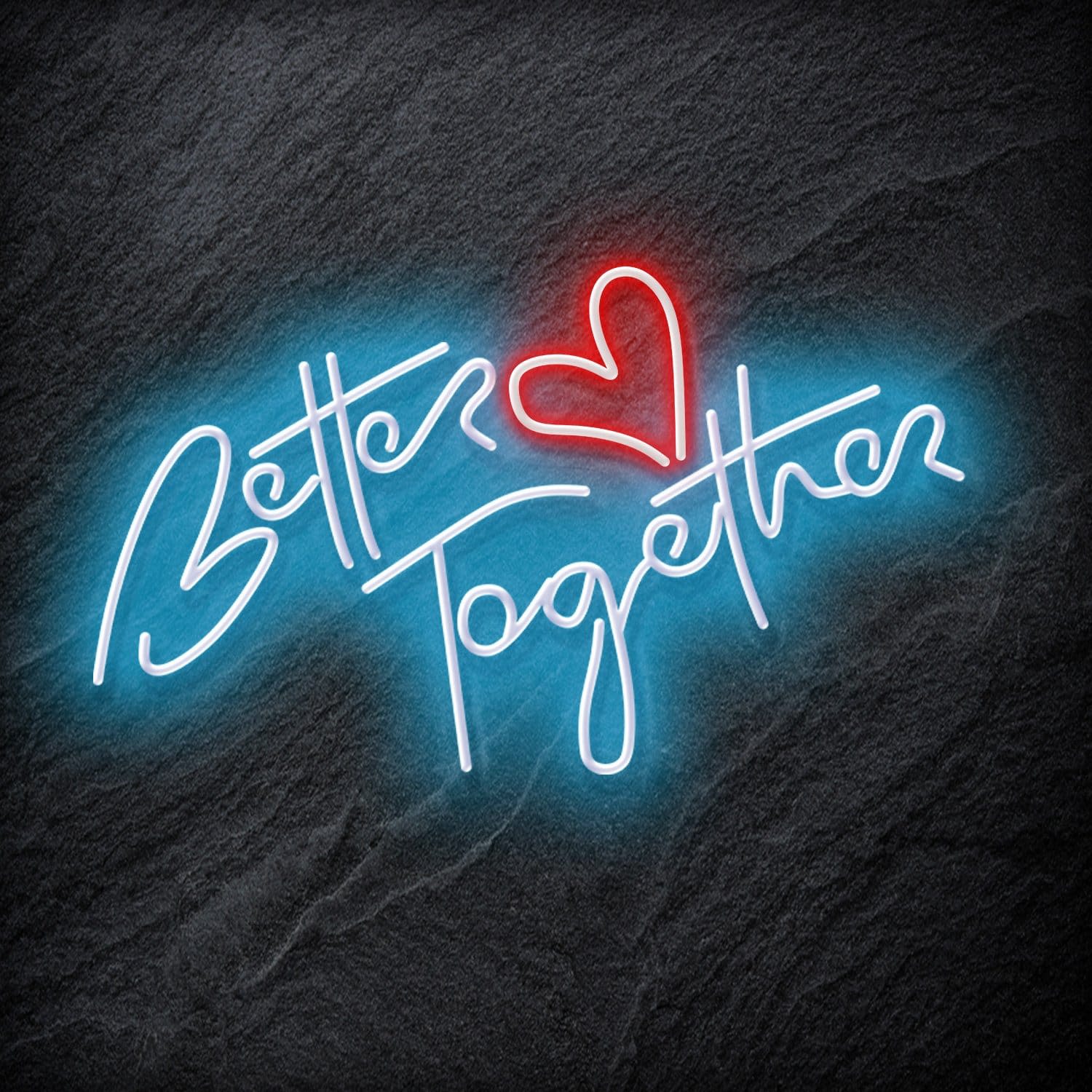 Better Together Neon Tabela - 4