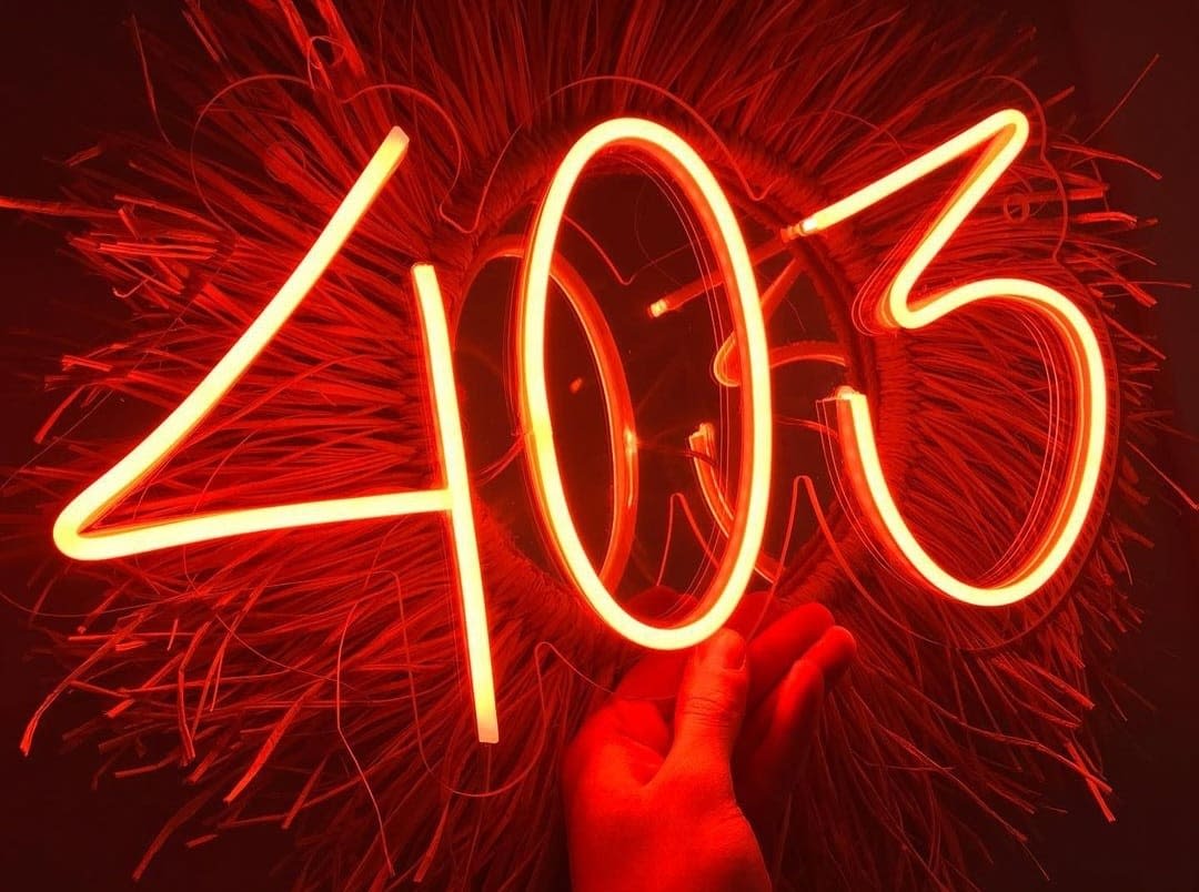 403 Neon Tabela