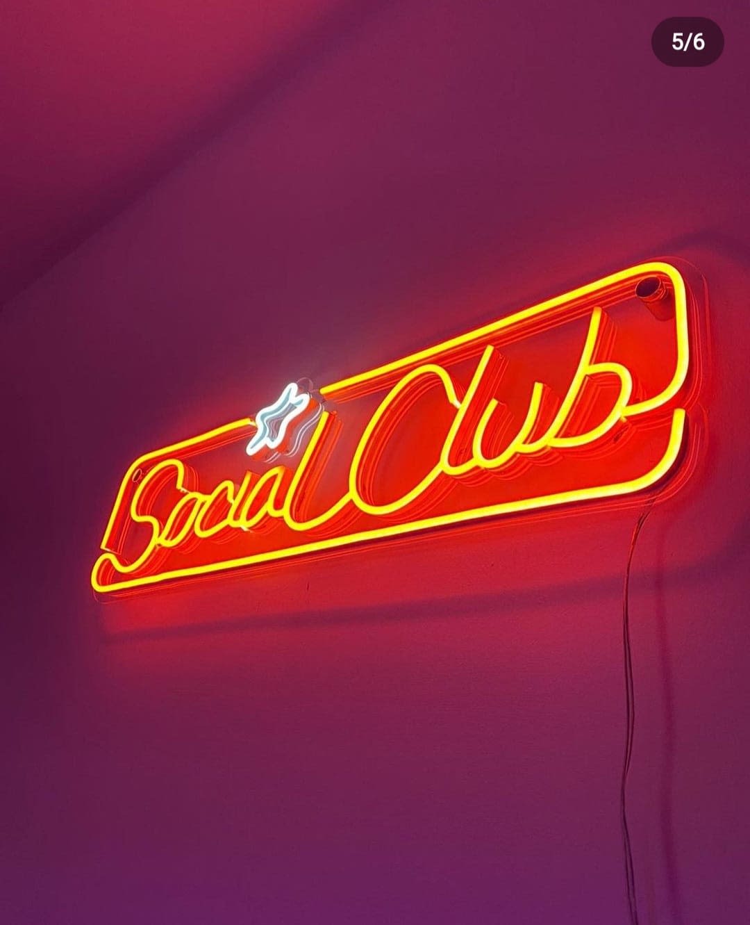 Social Club Neon Tabela