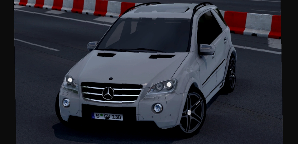 МОД Mercedes-Benz ML63 AMG 2009 v1.8 ДЛЯ EURO TRUCK SIMULATOR 2