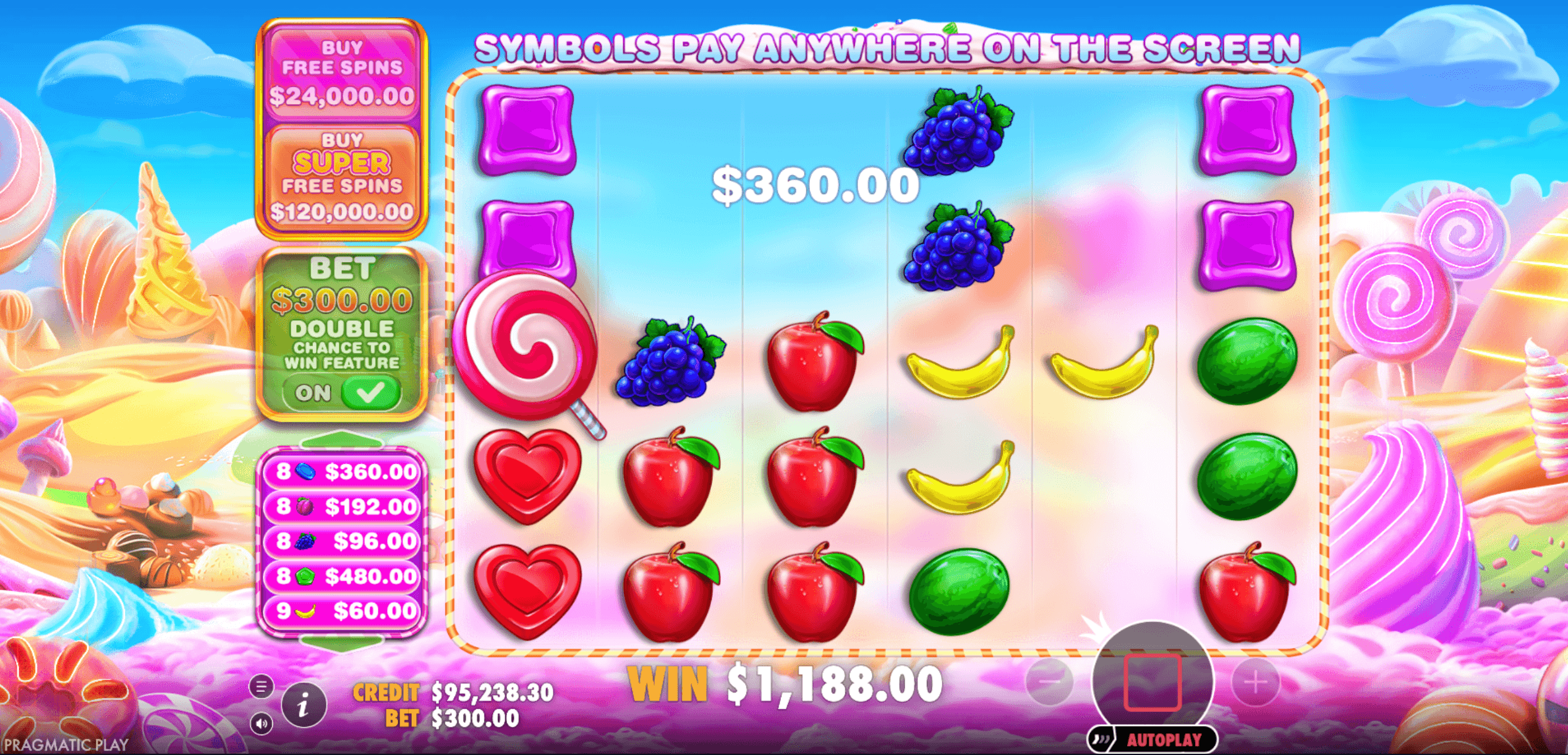 Sweet Bonanza 1000 slot Play and win at Sweet Bonanza 1000 slot game
