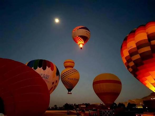 Luxor Hot Air Balloon: See the City from the Sky Imagine starting your day above Luxor, watching the
