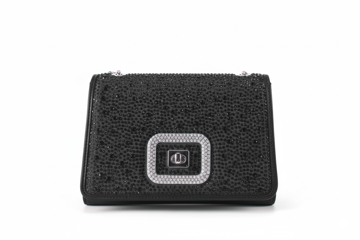 Emerald Sparkle Minaudière