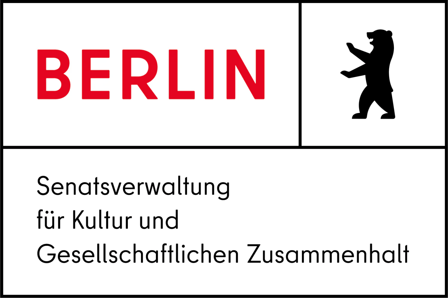 Senatsverwaltung für Kultur und Gesellschaftlichen Zusammenhalt – Abteilung Kultur