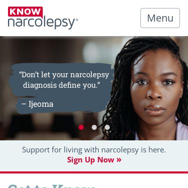 Know Narcolepsy https://knownarcolepsy.com/finding-support