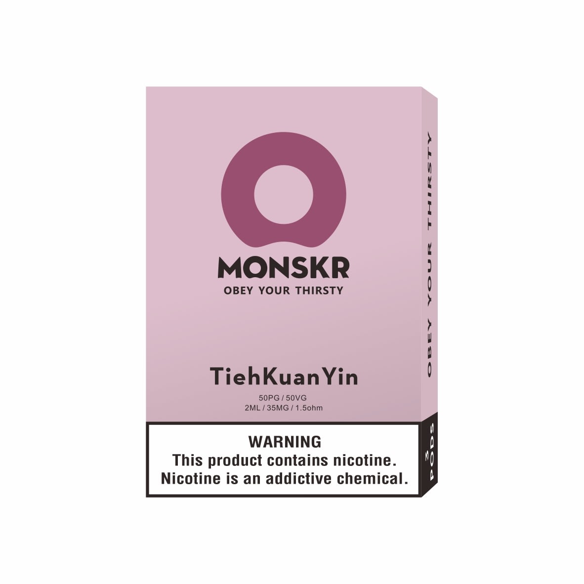 MONSKR 蒙斯科 大嘴怪 一代煙彈 觀音烏龍 (1盒3入)