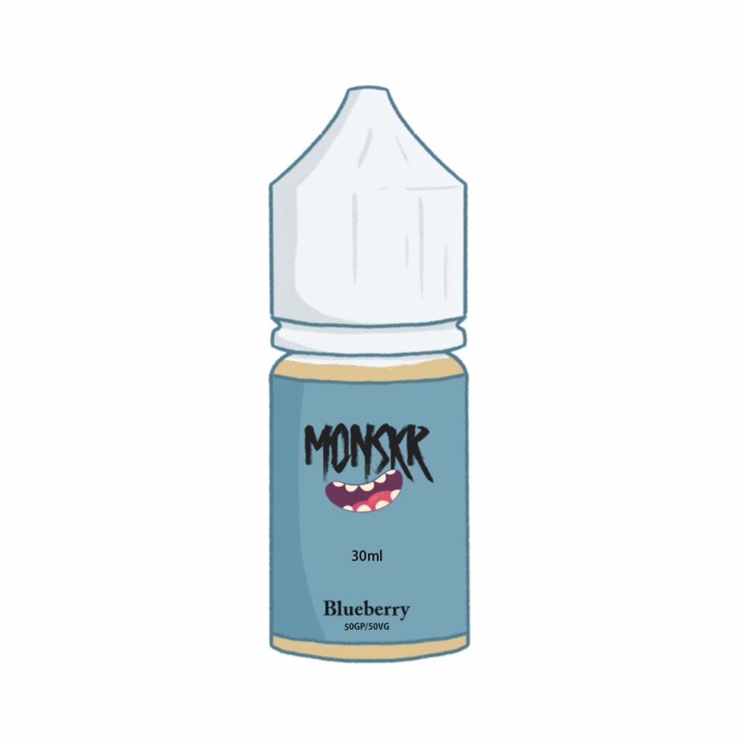 MONSKR 蒙斯科 大嘴怪 藍莓漿果 小煙油 30ml
