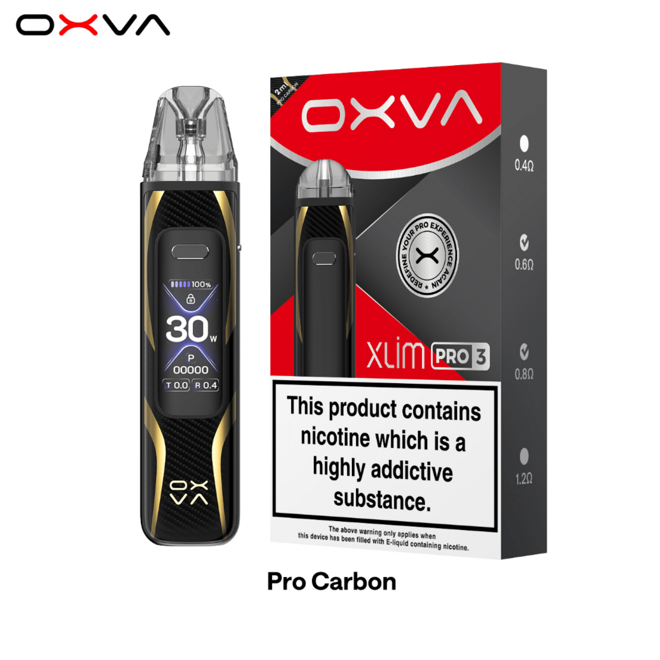 正版 OXVA XLIM Pro 3 Pod 小蠻牛三代