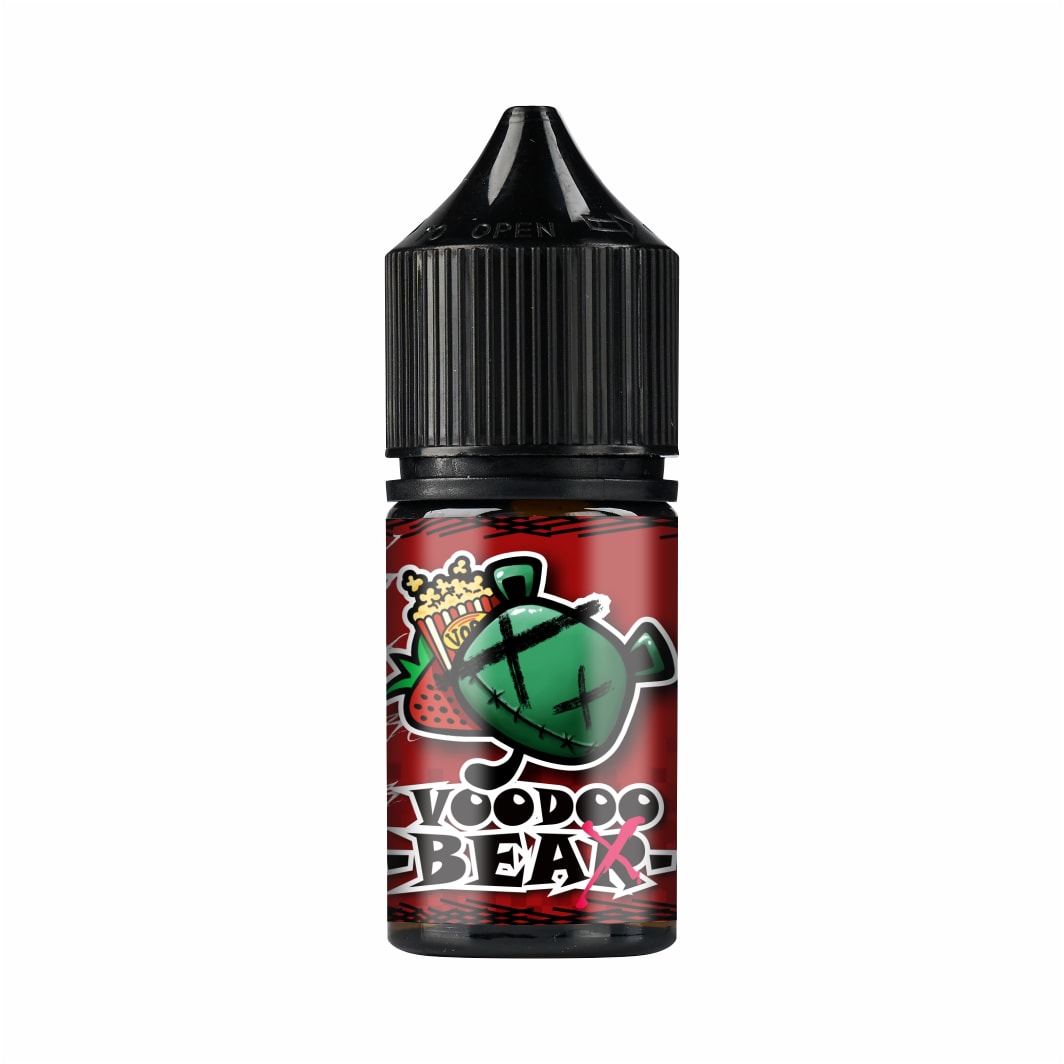 巫毒熊 草莓爆米花 Strawberry popcorn 小煙油