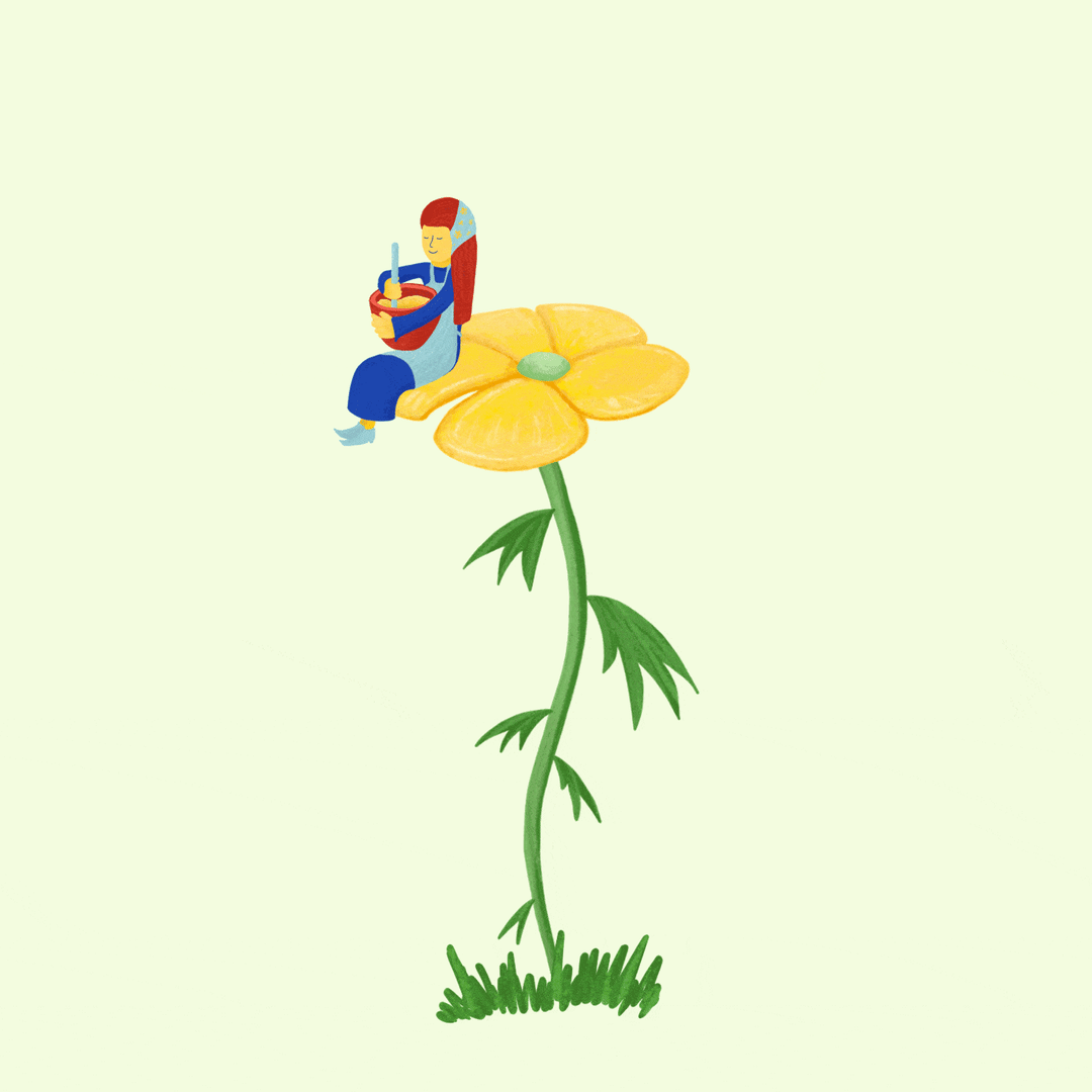 Flourishing Buttercup