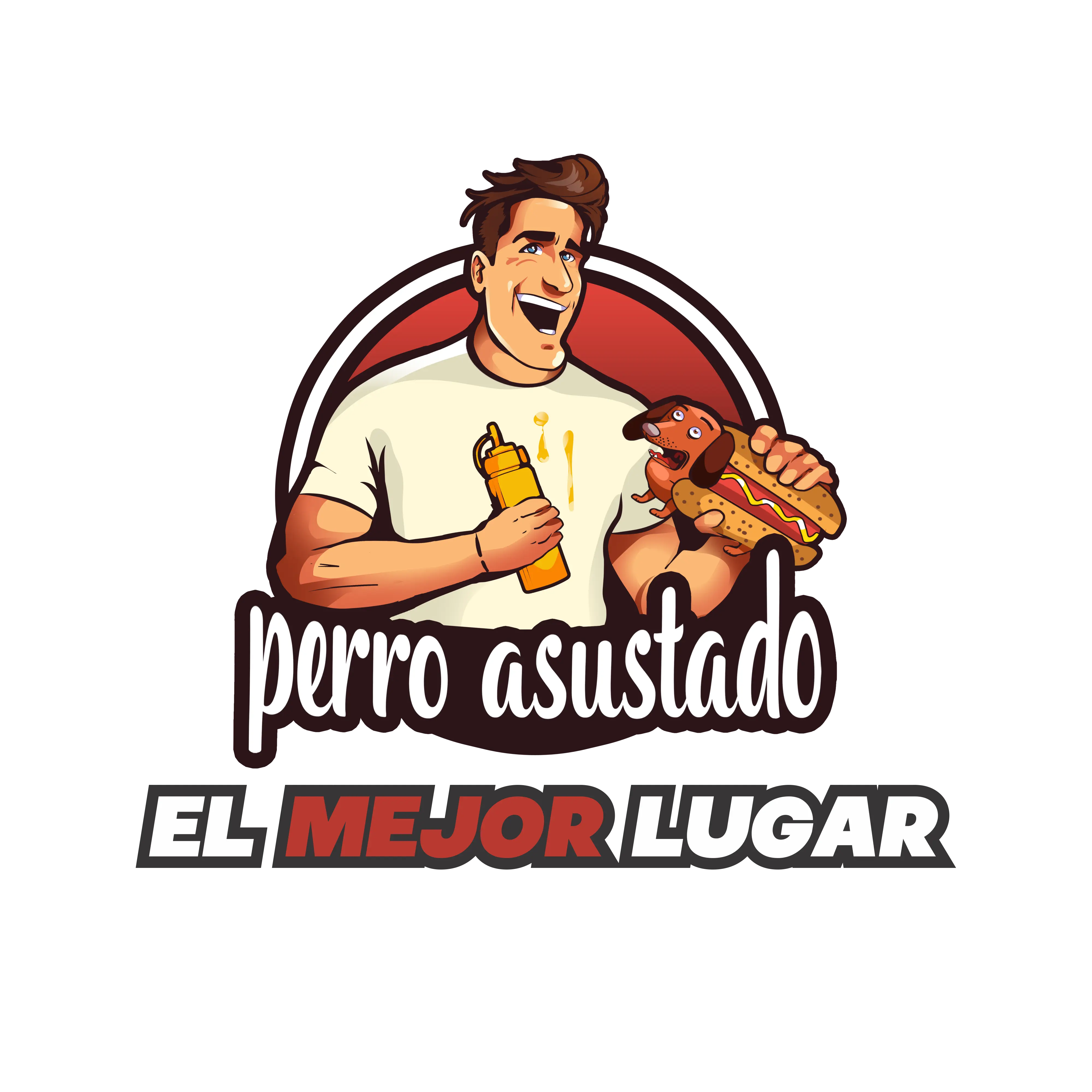 Perro Asustado logo