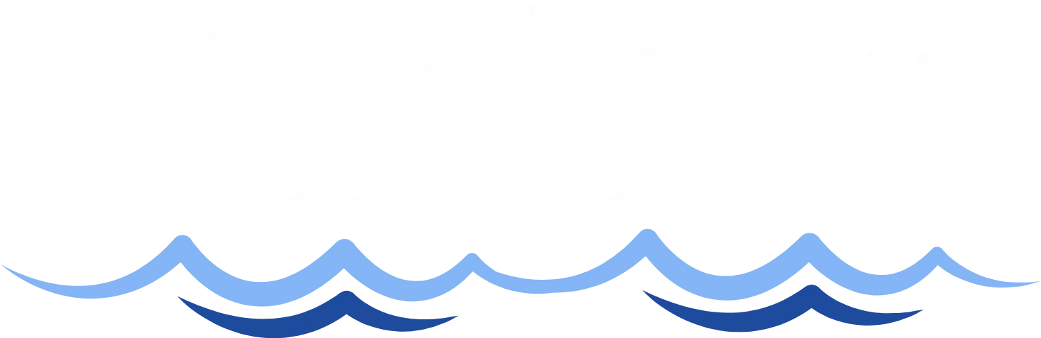 Hallmark Pool & Spa World logo