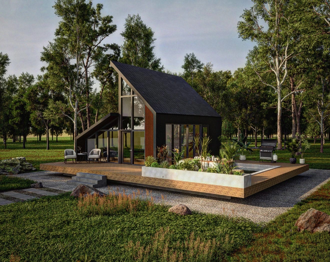 Unfinished construction — what clients see without visualization