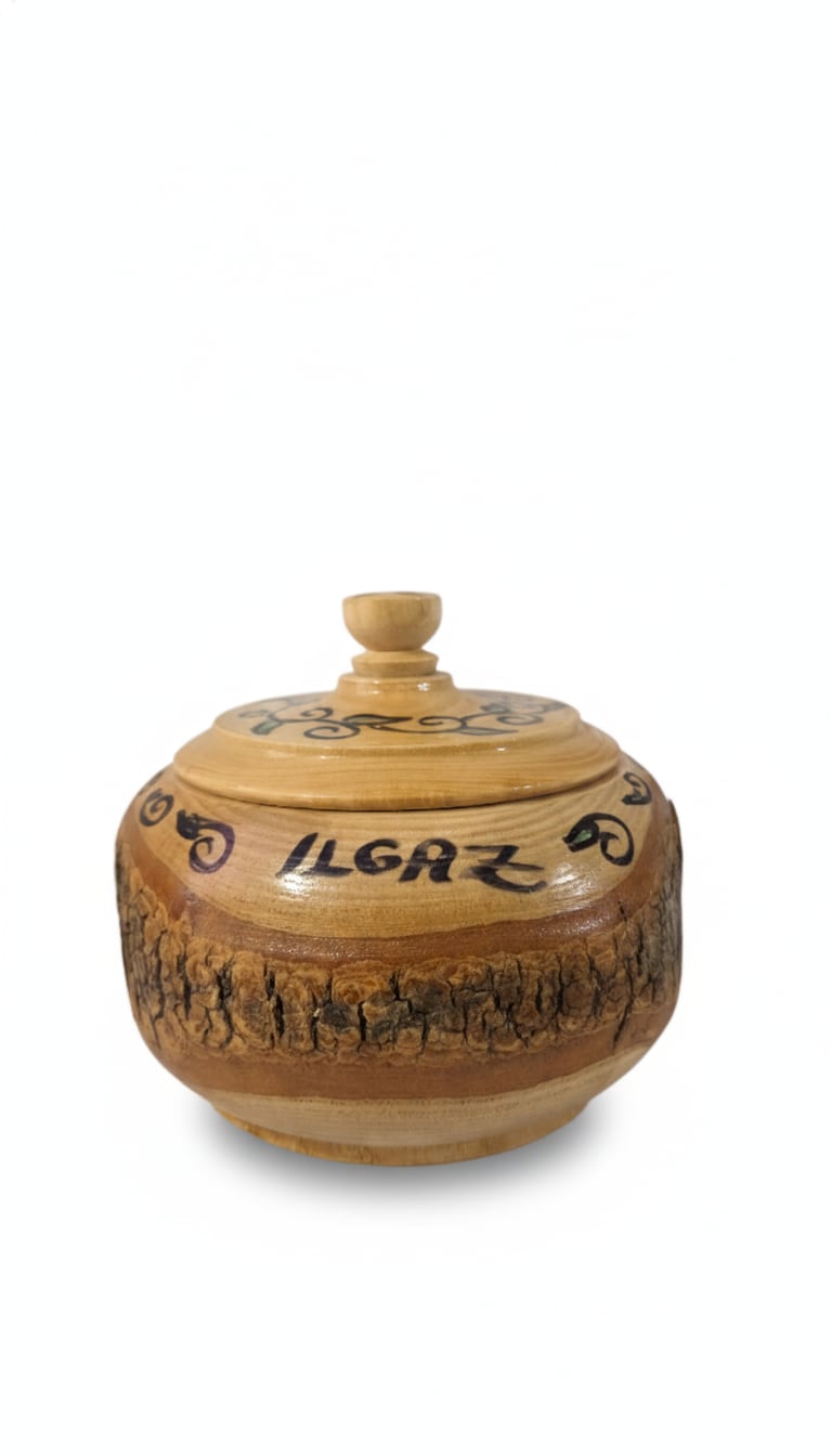 Ahşap Şekerlik Ilgaz Yazılı