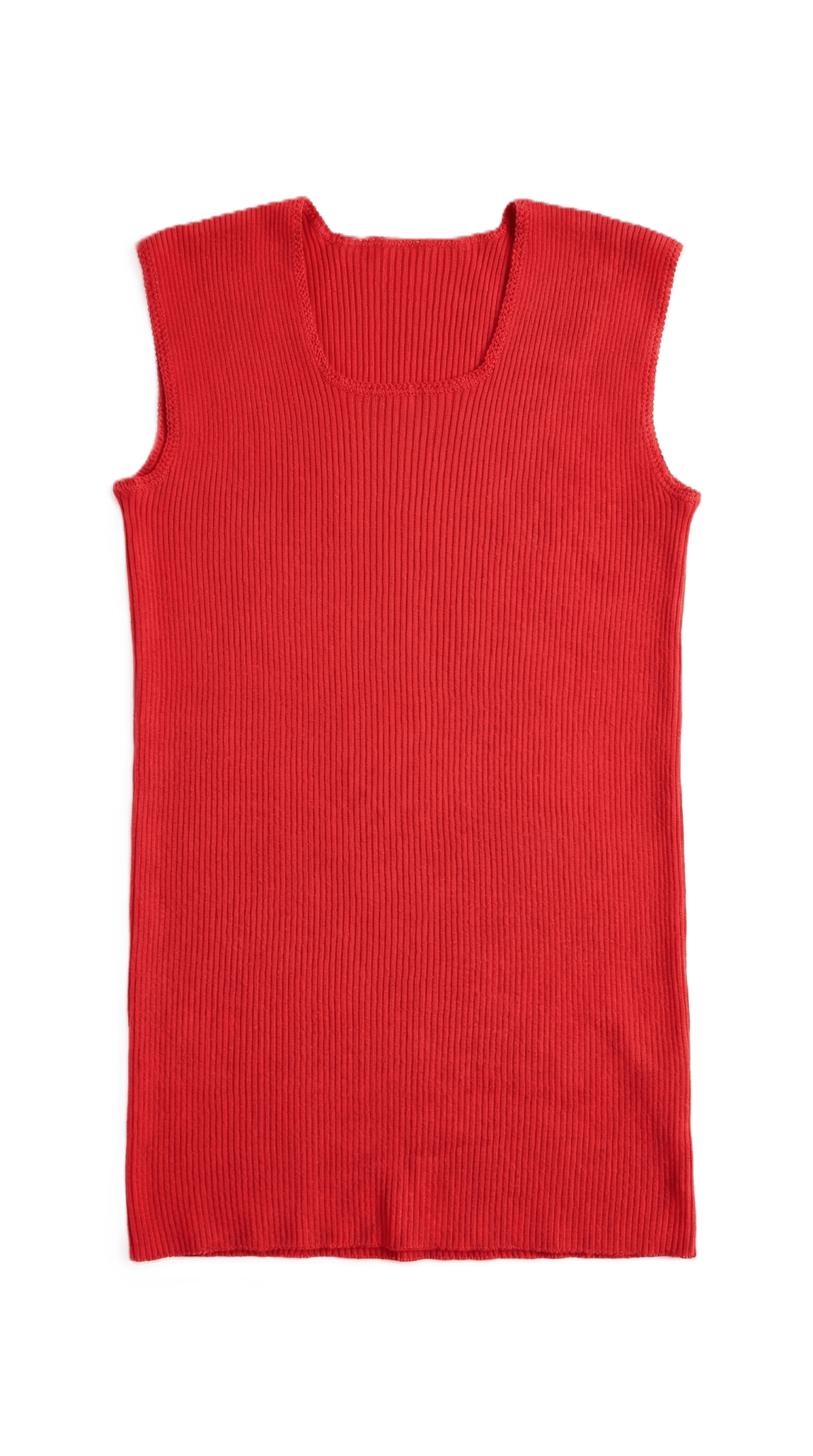 Organik Kastamonu Düz Fanila Kırmızı