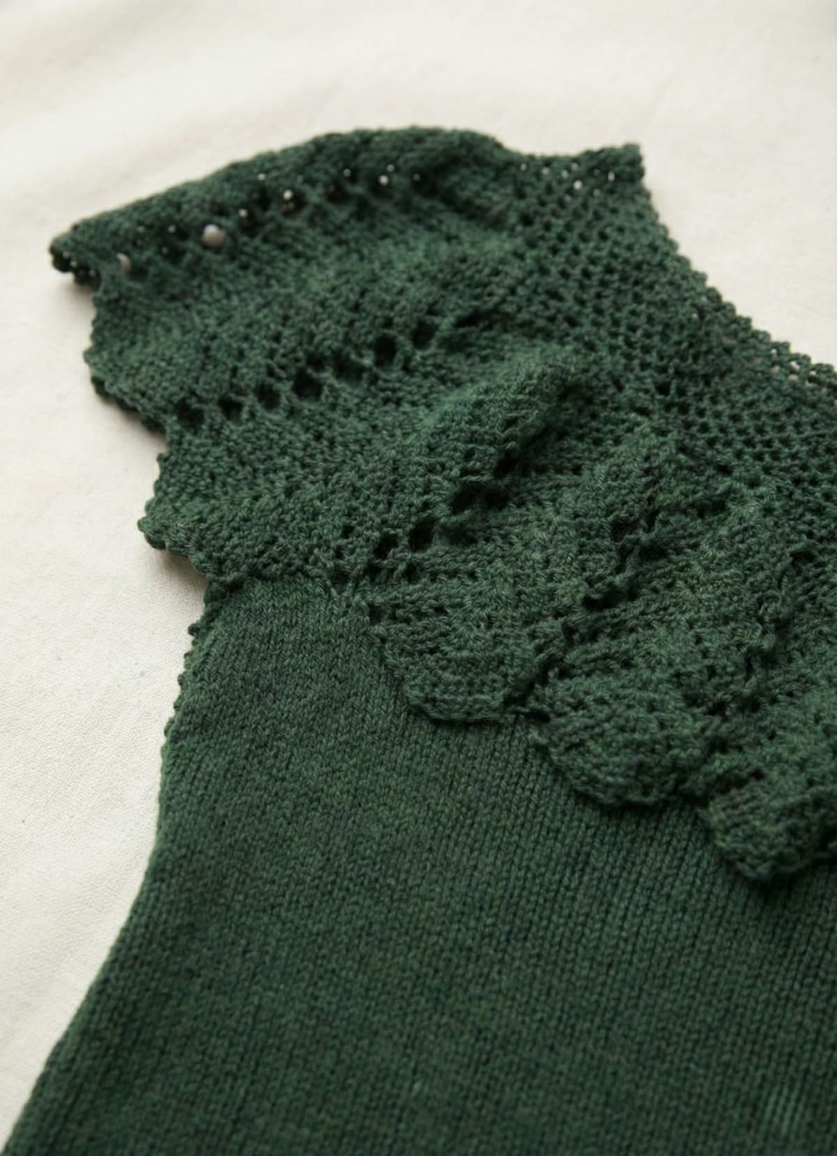 Organik Kastamonu Dantelli Fanila