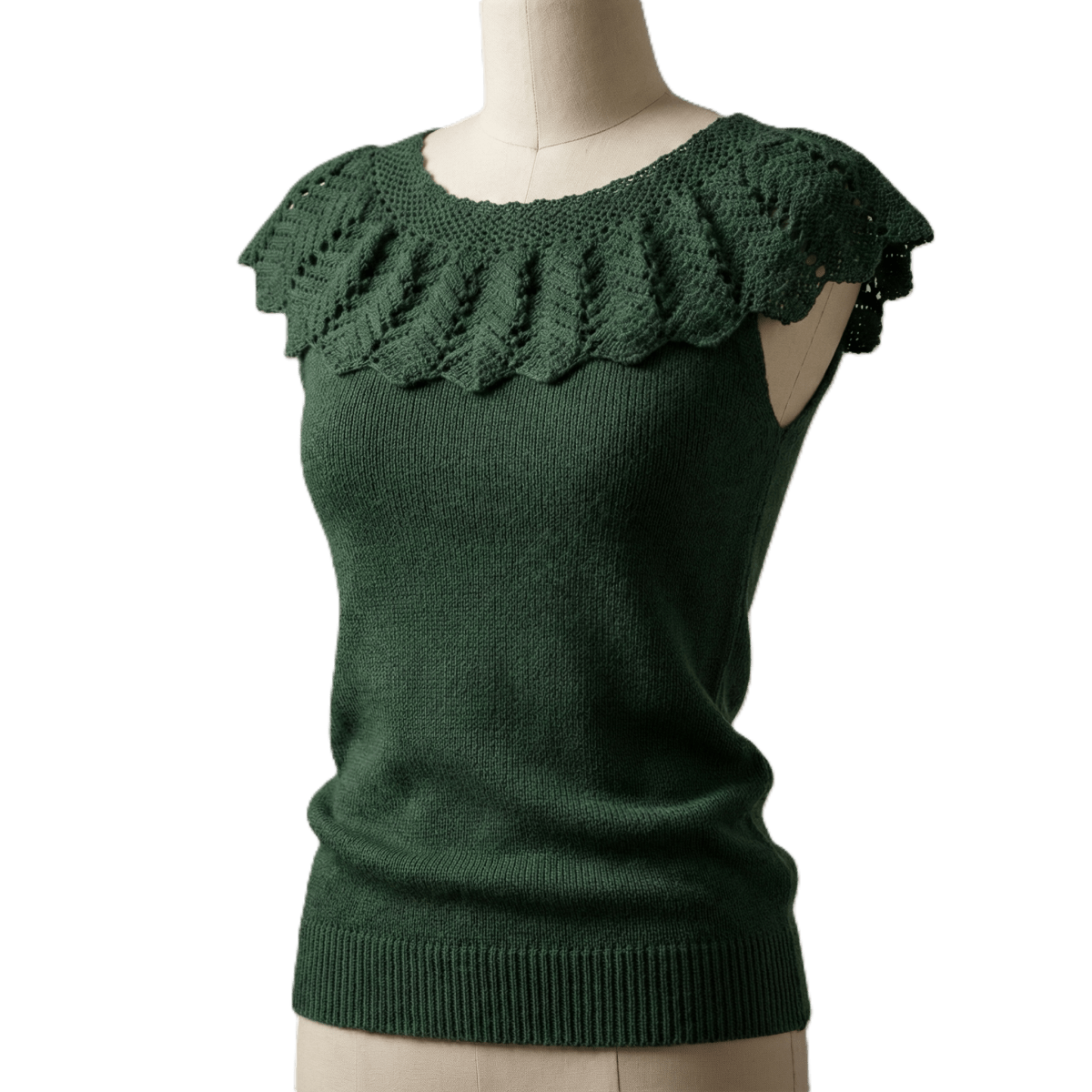 Organik Kastamonu Dantelli Fanila