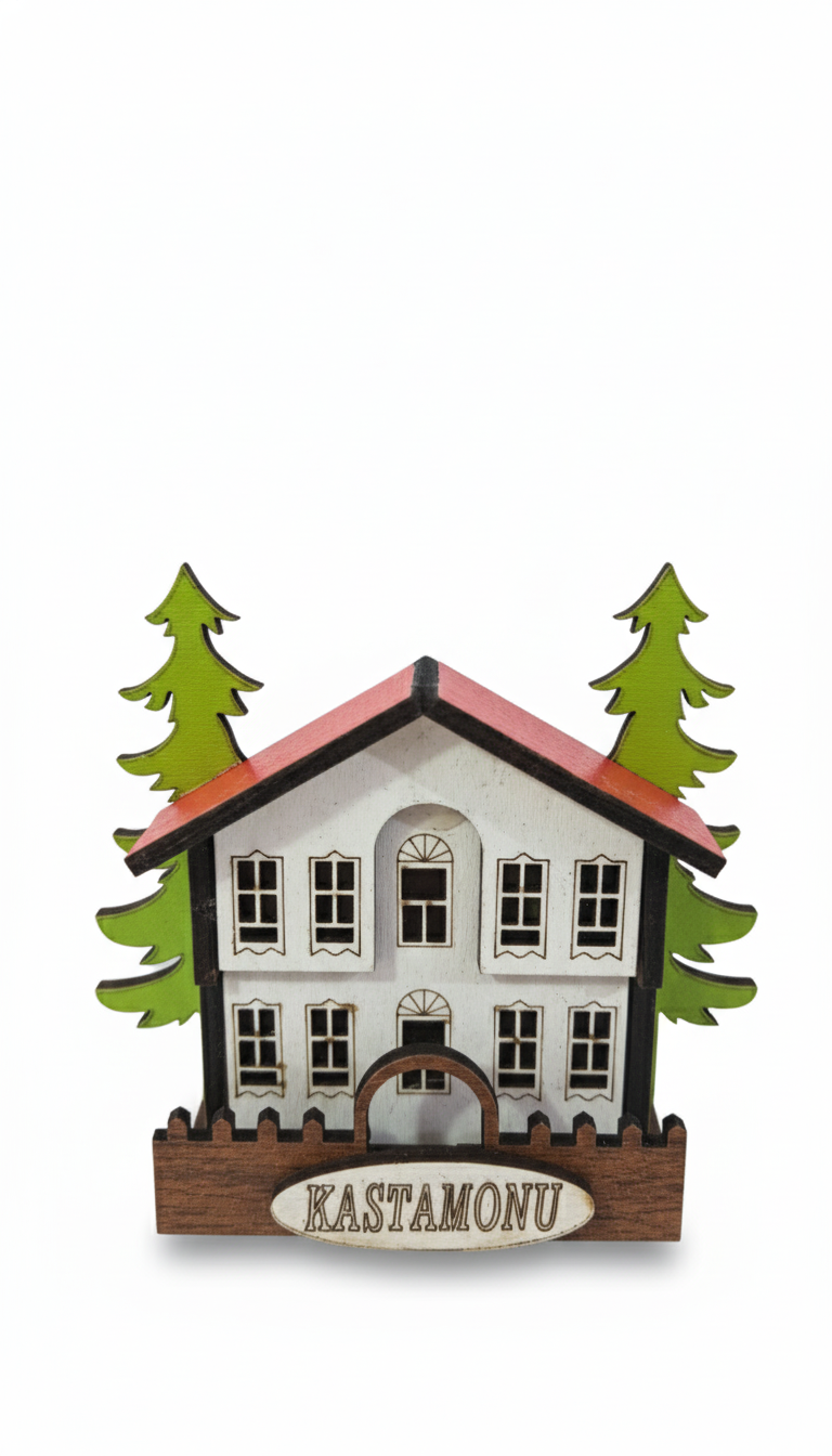 Kastamonu Evi Ağaçlı Magnet