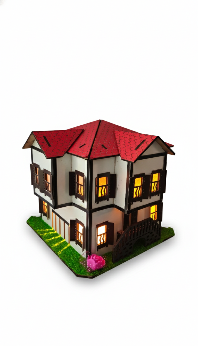 Kastamonu Evi Maket LED Işıklı Orta