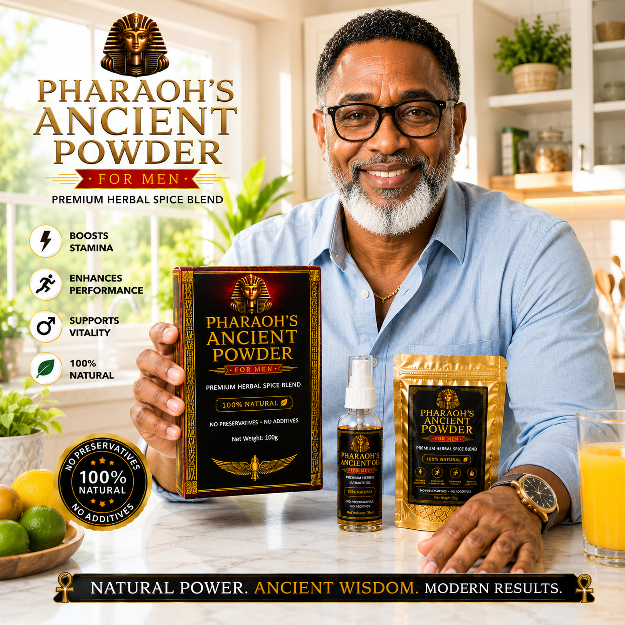 Pharaoh's Ancient Powder – Men's Vitality