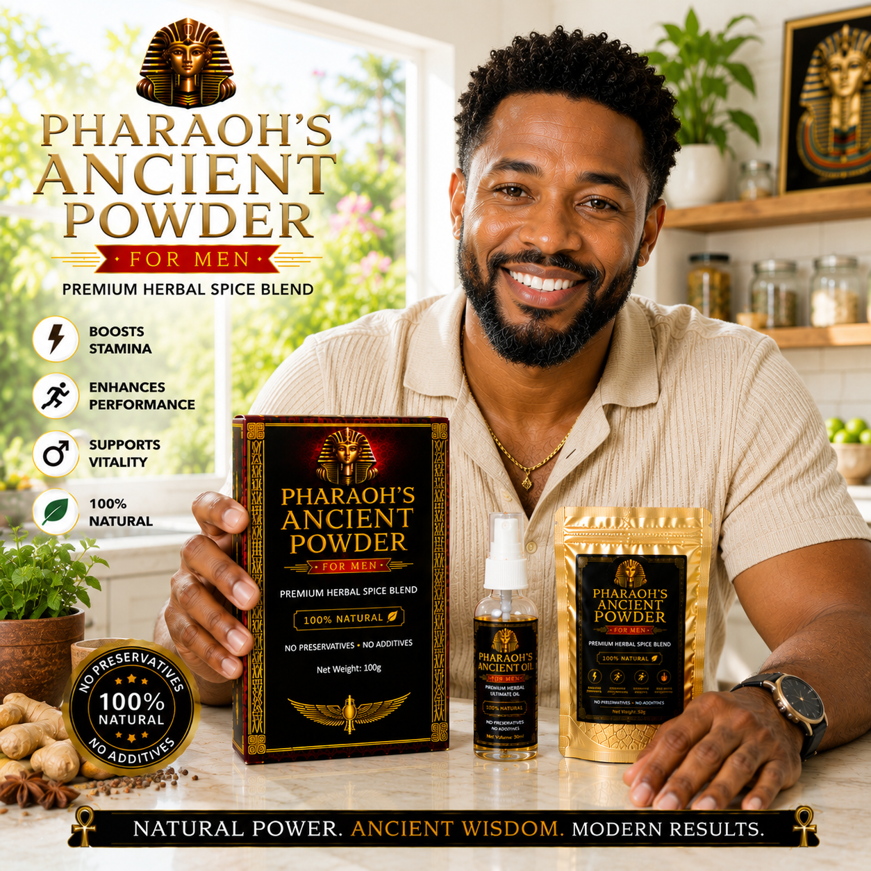 Pharaoh's Ancient Powder – Stamina