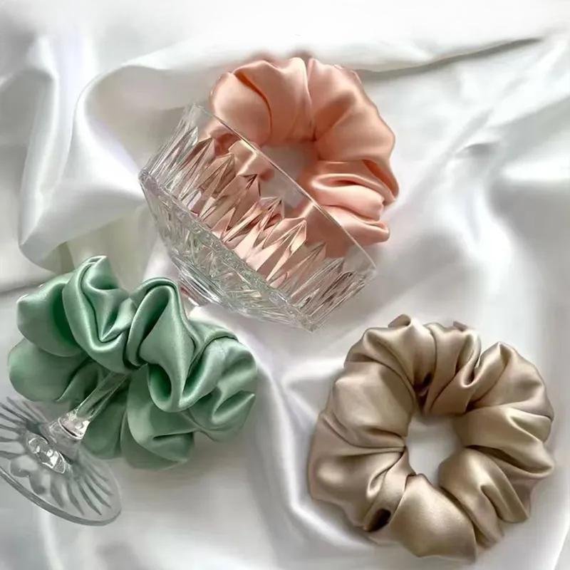 HIGHHOLLY Silk Hair Scrunchie | 5cm