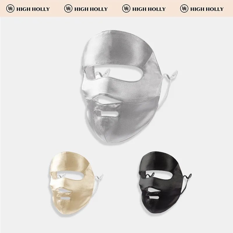 Mulberry Silk Full Face UV Mask