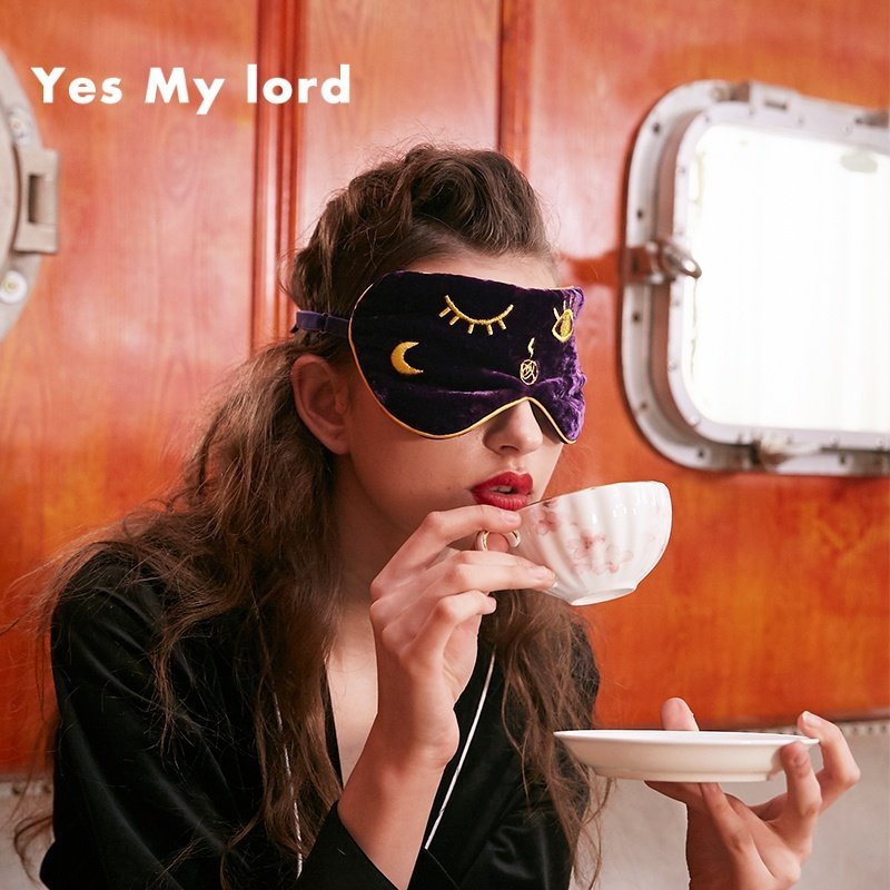Yesmylord Silk Velvet Sleep Mask | Adjustable