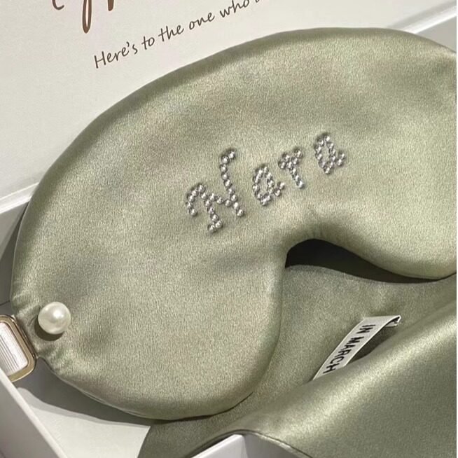 PJM INMARCH Silk Sleep Mask | 6A Mulberry
