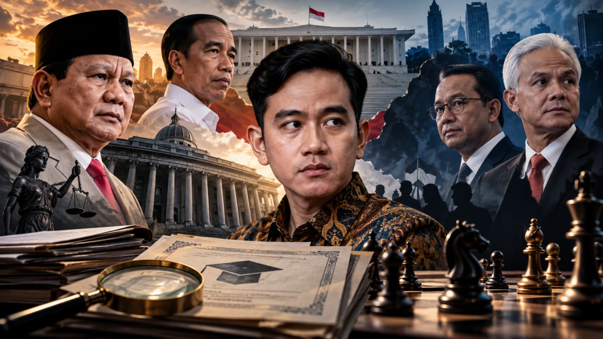 Putusan MK tentang Ijazah Gibran: Sinyal Awal Pertarungan Istana dan Geng Solo Menuju Pilpres 2029?