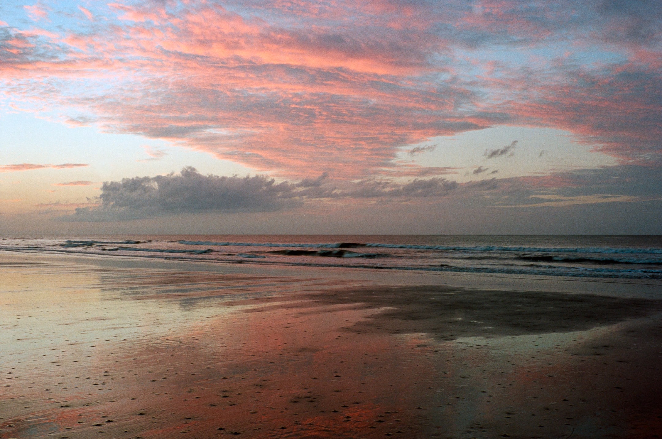 sunrise on a beach