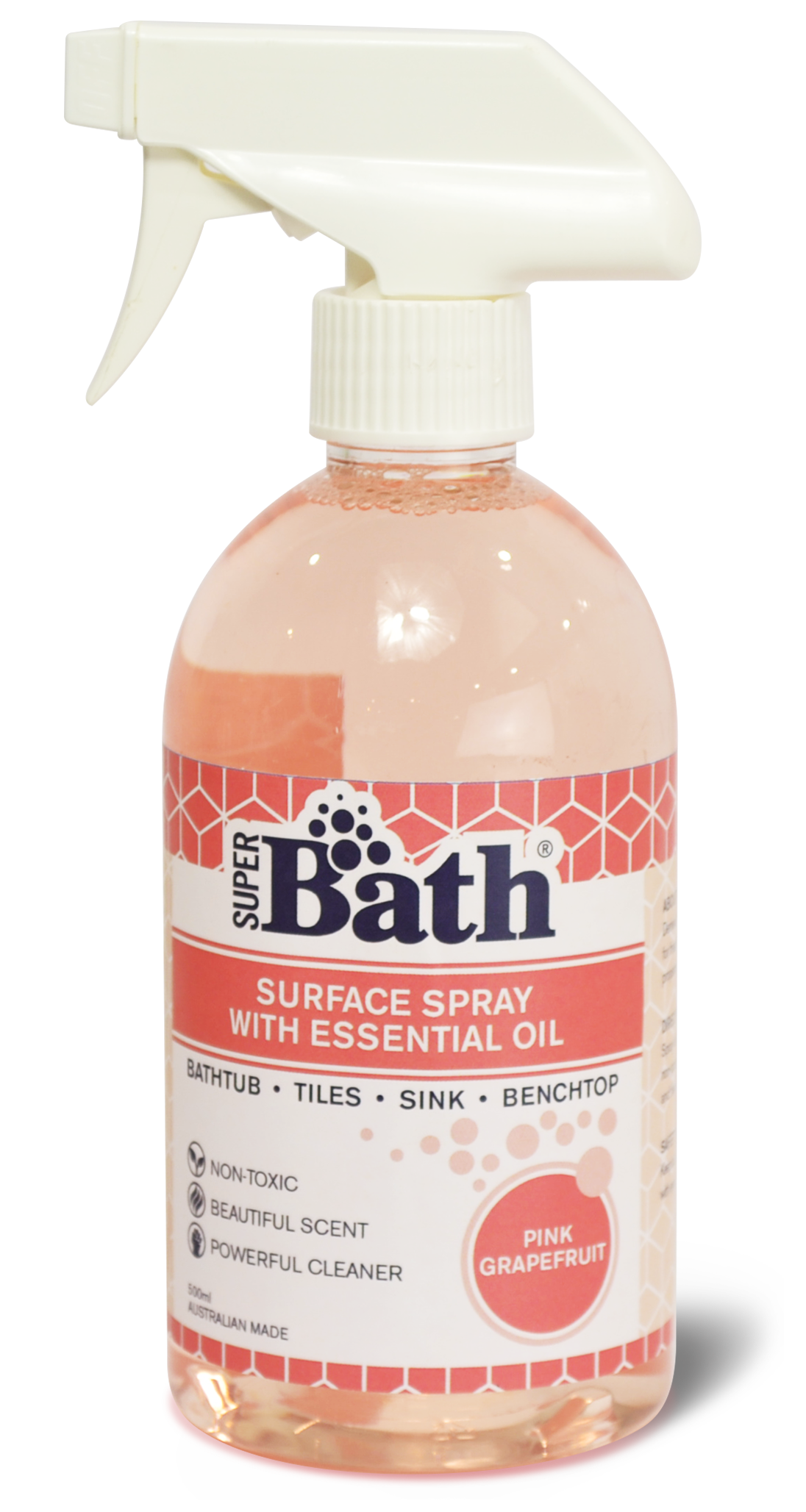 Super Bath - Pink Grapefruit - White / 40 - Shoes