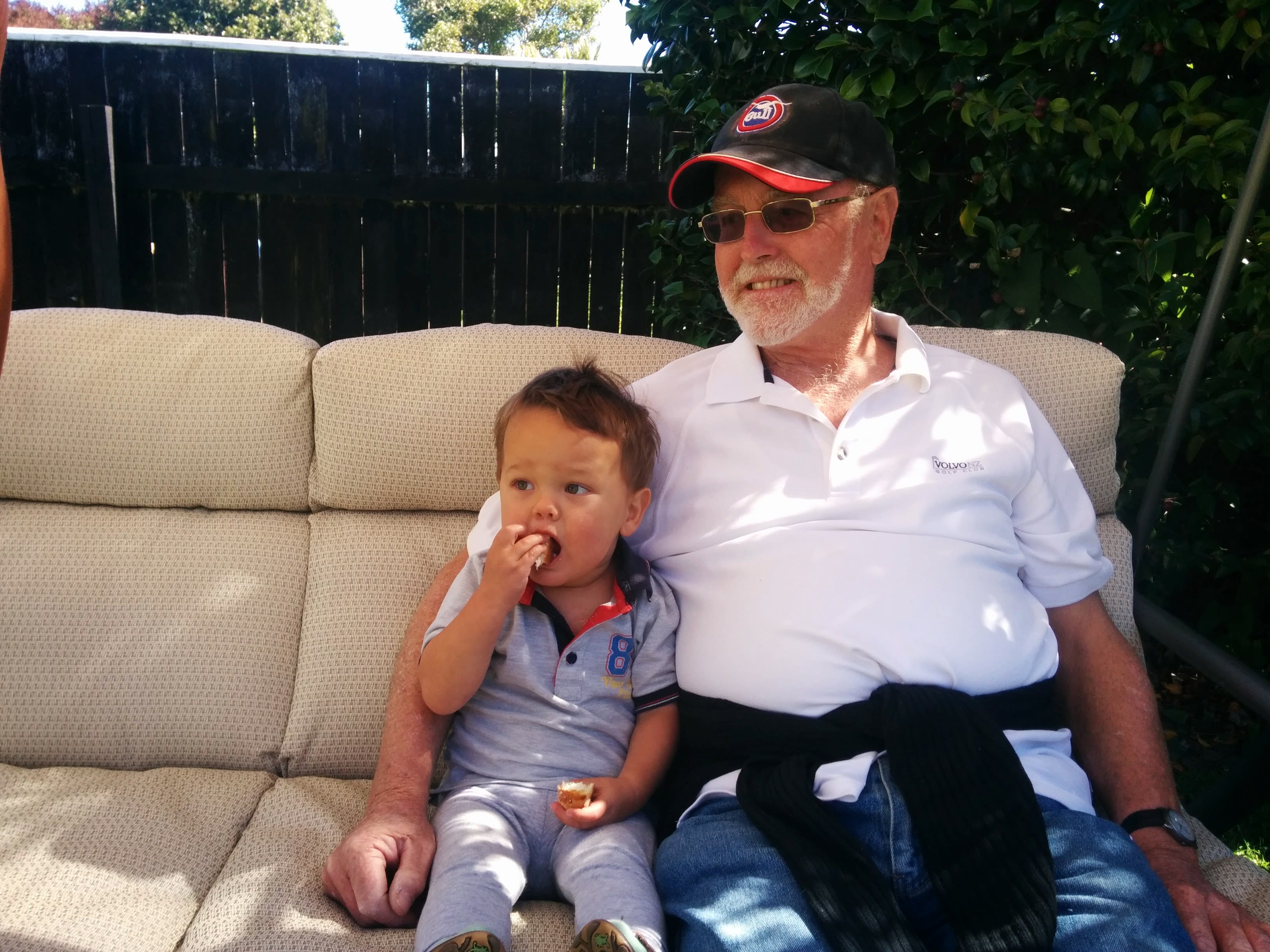 With wee master Victor.