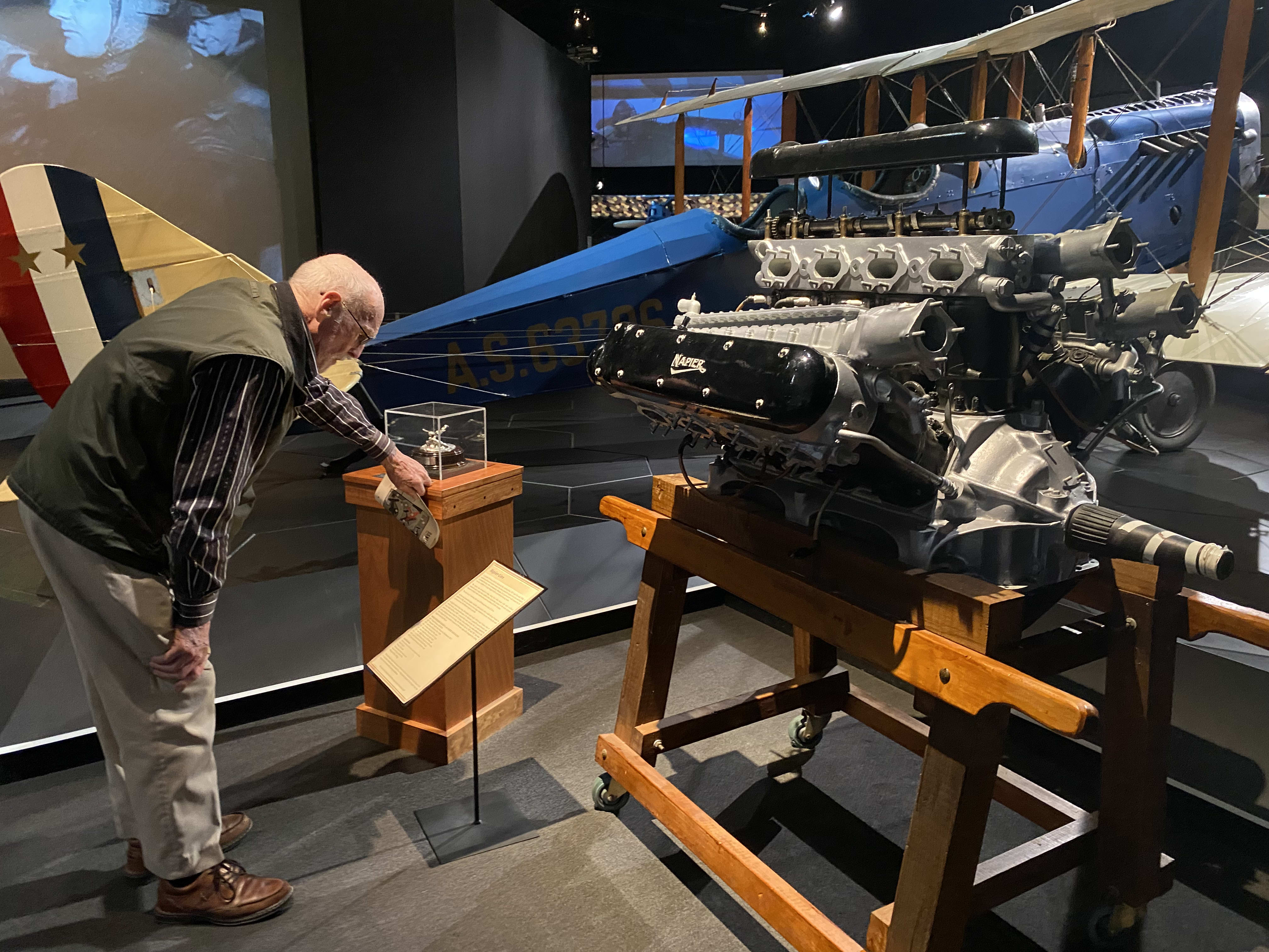 We visited the Southlands car museum on the way.