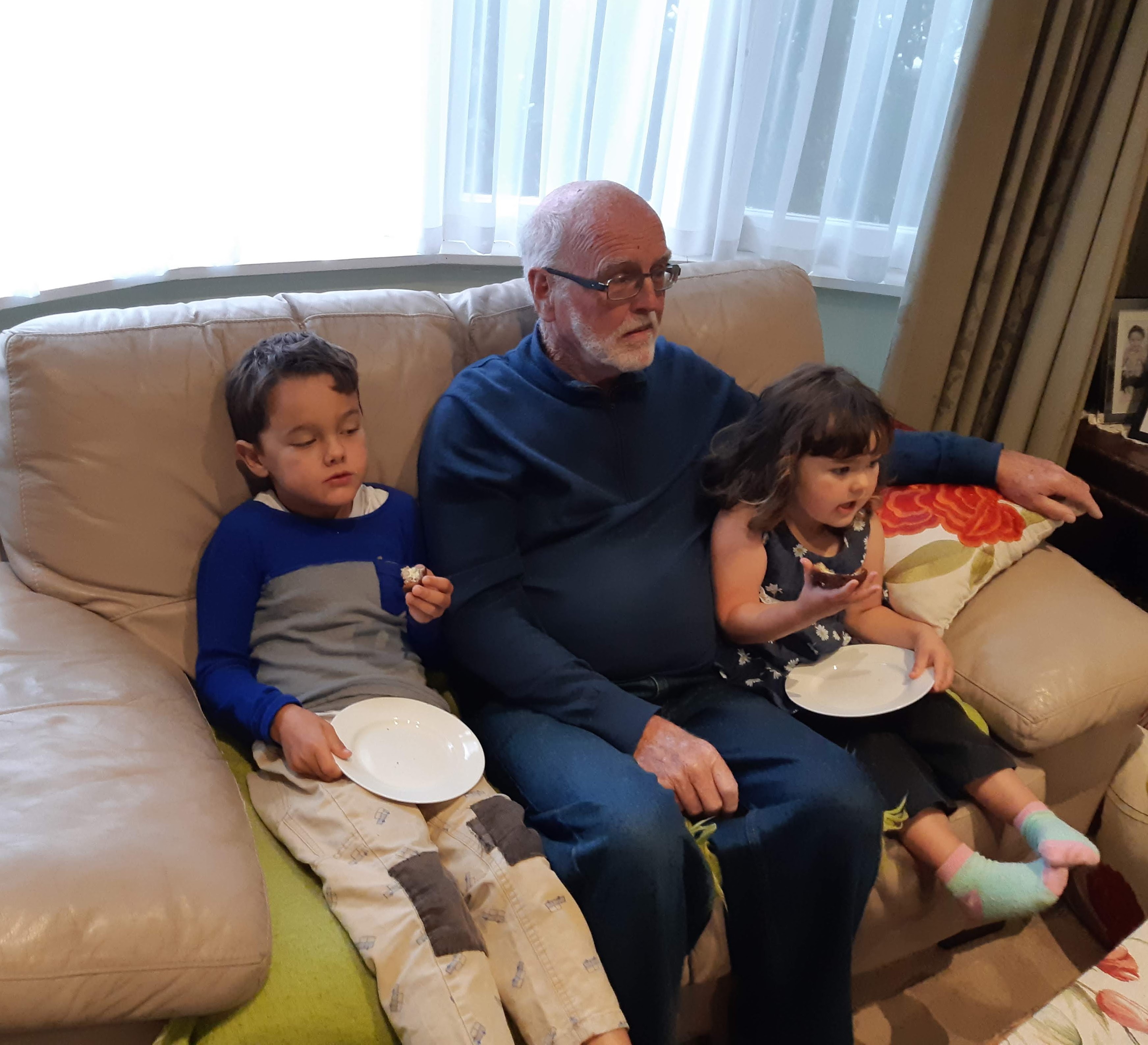 Dear Grandpa, We love you very much and will miss you so much. Thank you for all the fun times and hugs. We will always remember you. ❤️