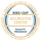 American College of Surgeons American Society for Metabolic and Bariatric Surgery MBDAQIP Accredited center quality program