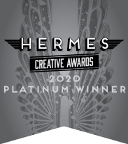 Hermes Creative Awards 2020 Platinum Winner