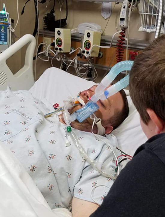 Ten-year-old Cohen Heath was listening on his mom’s speakerphone when his dad had the accident.