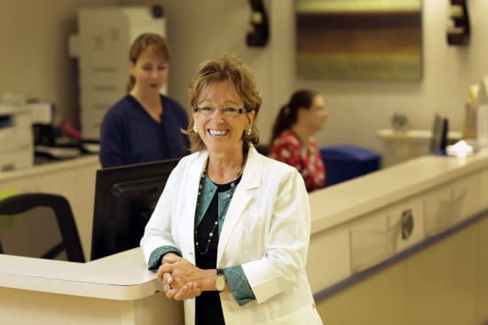 Janny Drover, R.N., nurse manager of Lake Regional Outpatient Services