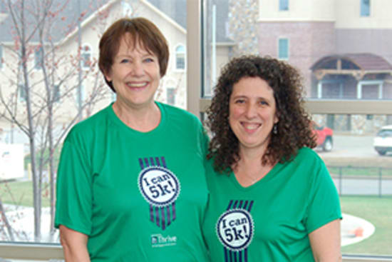 For the third year in a row, Jane Johnson and Rosete Ward are training together for Lake Regional’s Annual Fun Run/Walk, taking place Saturday, May 5 at the hospital.