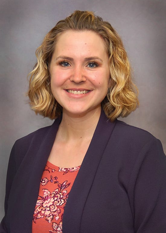 Brittany Moss, R.N., manager of Case Management