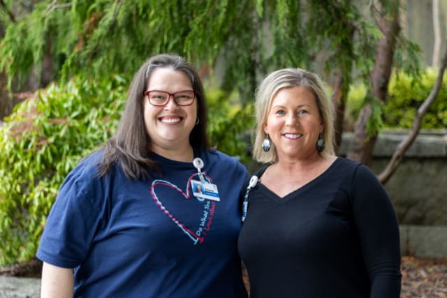 Veronica McCormick (left) and Alissa Dorman (right)