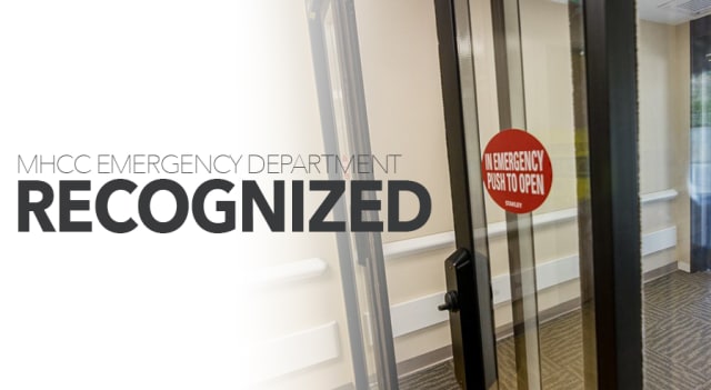 MHCC Emergency Department recognized