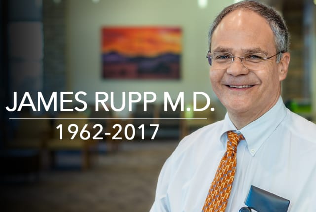 James Rupp, MD, 1962 to 2017